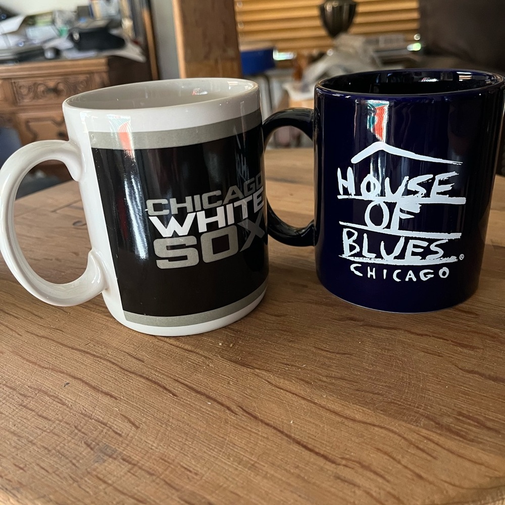 MLB Chicago White Sox Black and White Mug